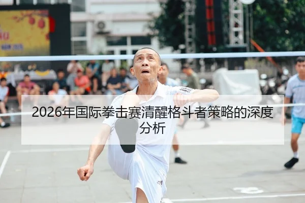2026年国际拳击赛清醒格斗者策略的深度分析